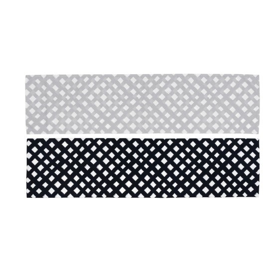 ADOLFO TABLE RUNNER SILVER